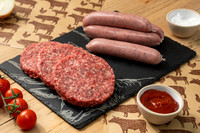 Eton burbers and Windsor pork sausages