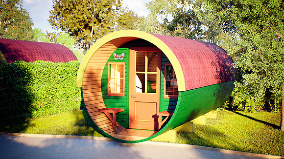Barrel Lodge, LEGOLAND® Windsor Resort Woodland Village