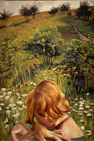 Patricia at Cockmarsh Hill, 1935 © Estate Stanley Spencer/Bridgeman Images