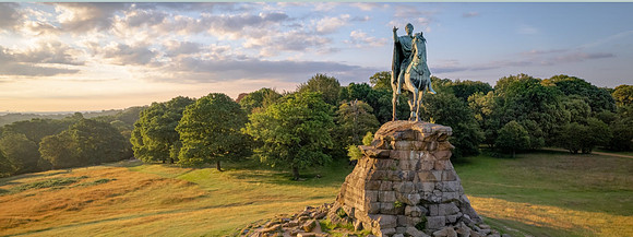 The Copper Horse in Windsor Great Park CopyRight Crown Estate