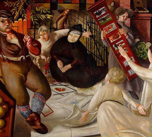 Sarah Tubb and the Heavenly Visitors, 1933 © Estate Stanley Spencer/Bridgeman Images