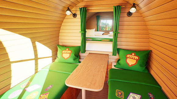 Barrel Lodge, LEGOLAND® Windsor Resort Woodland Village