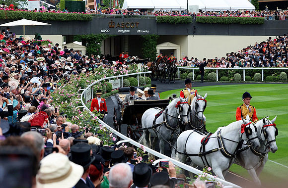 Credit Getty Images/Ascot Racecourse 21.06.23 - Royal Procession 06