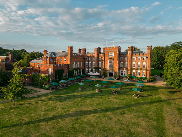 Cumberland Lodge drone MUST CREDIT 2023 James Singleton
