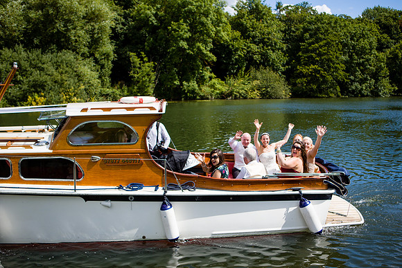 Larus Wedding 8, credit The Boat Hire Company