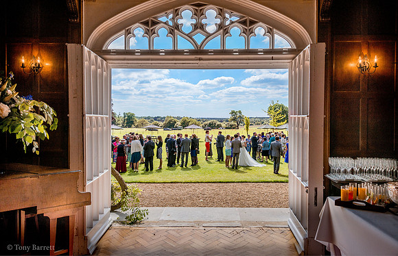 Cumberland Lodge - View from Tapestry Hall (Danielle & Michael 2013) hi-res